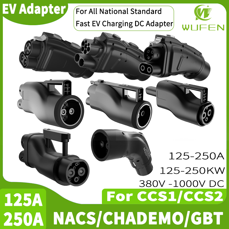 Gb/T To Ccs2 200A Fast Charging Adapter - WUFEN すべての車の充電 EV アダプター 250A DC